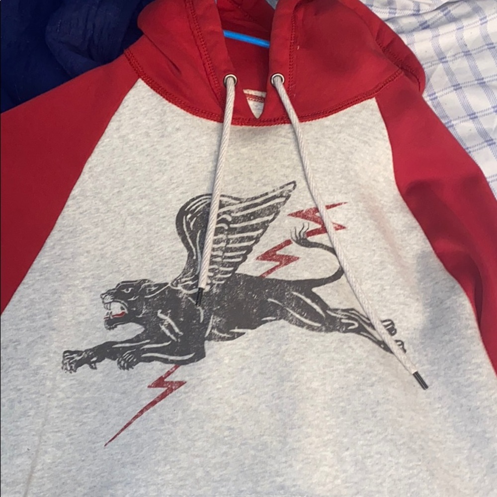 Denim and supply hoodie